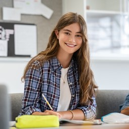 Young Teacher taking Test