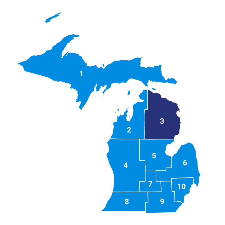 Region 3 map
