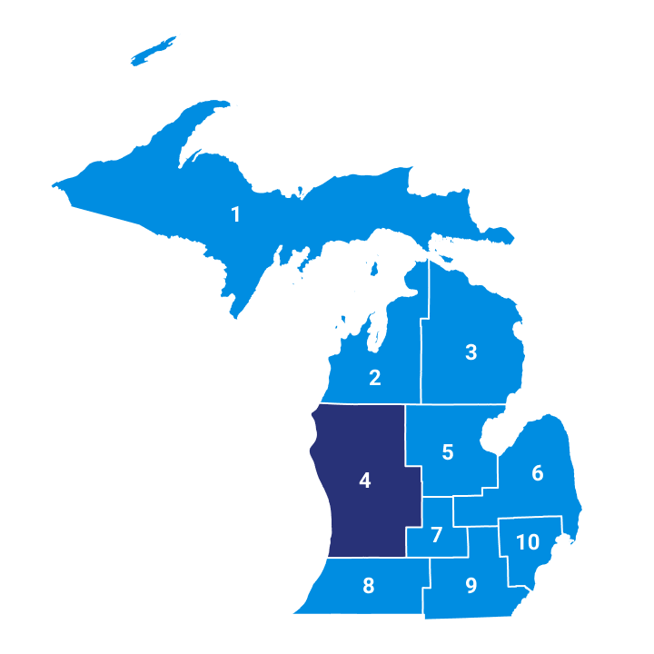 Region 4 map